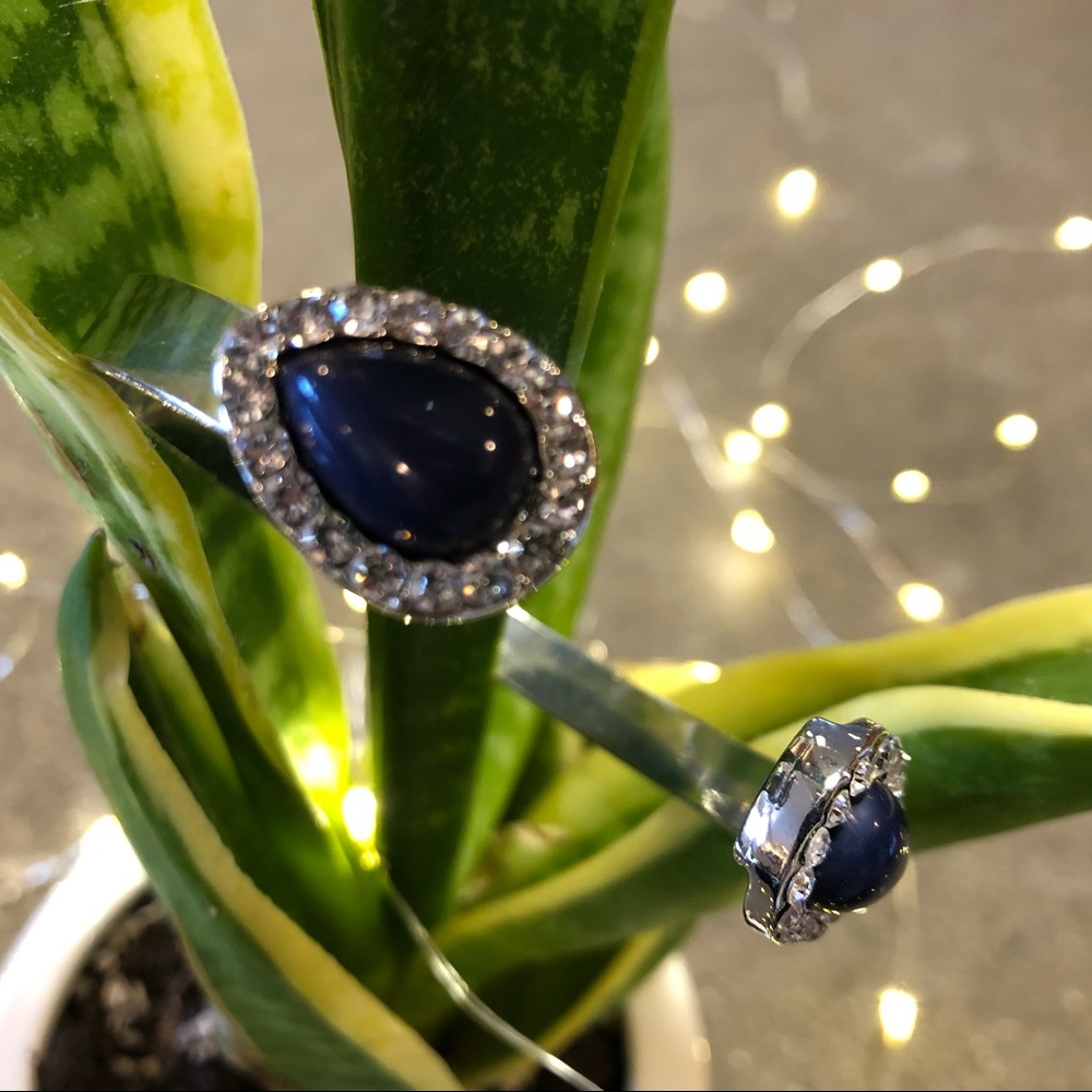 Dark Blue & Silver Bracelet